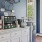 a kitchen with a window